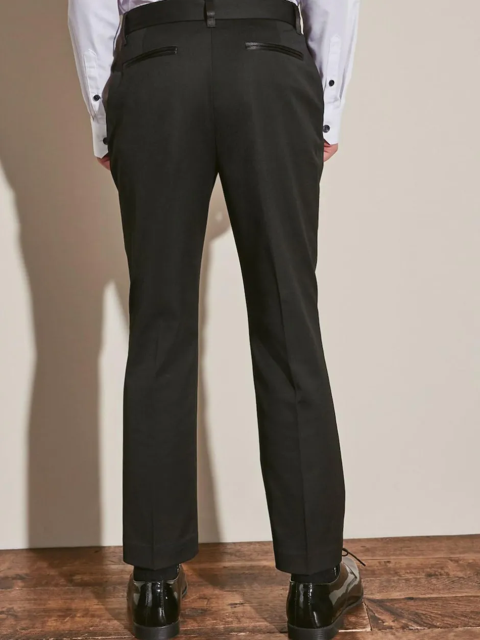 Next Black Tuxedo Trousers (3-16yrs) Outlet