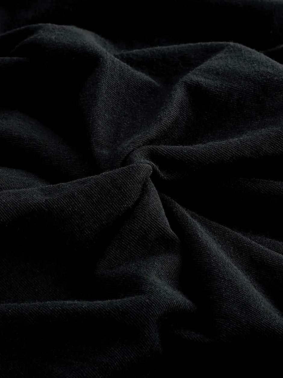 Next Twist Short Sleeved T-Shirt Summer Dress Black