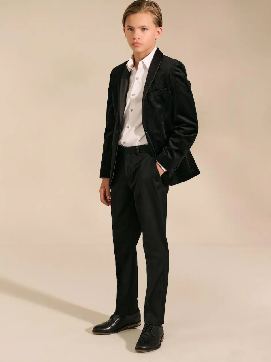 Next Velvet Blazer (3-16yrs) Black Outlet