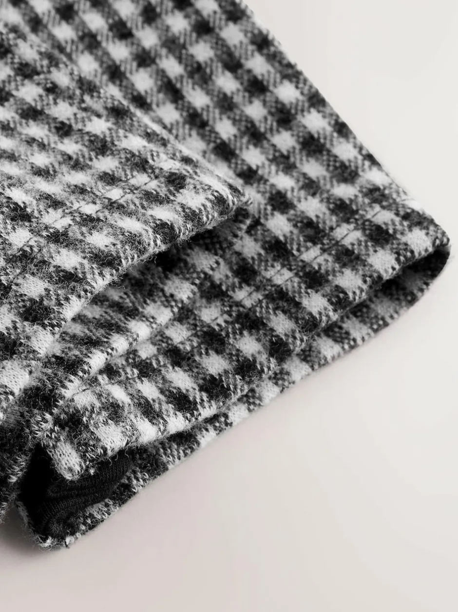 Next Baby Romper (0mths-2yrs) Black White Check Discount