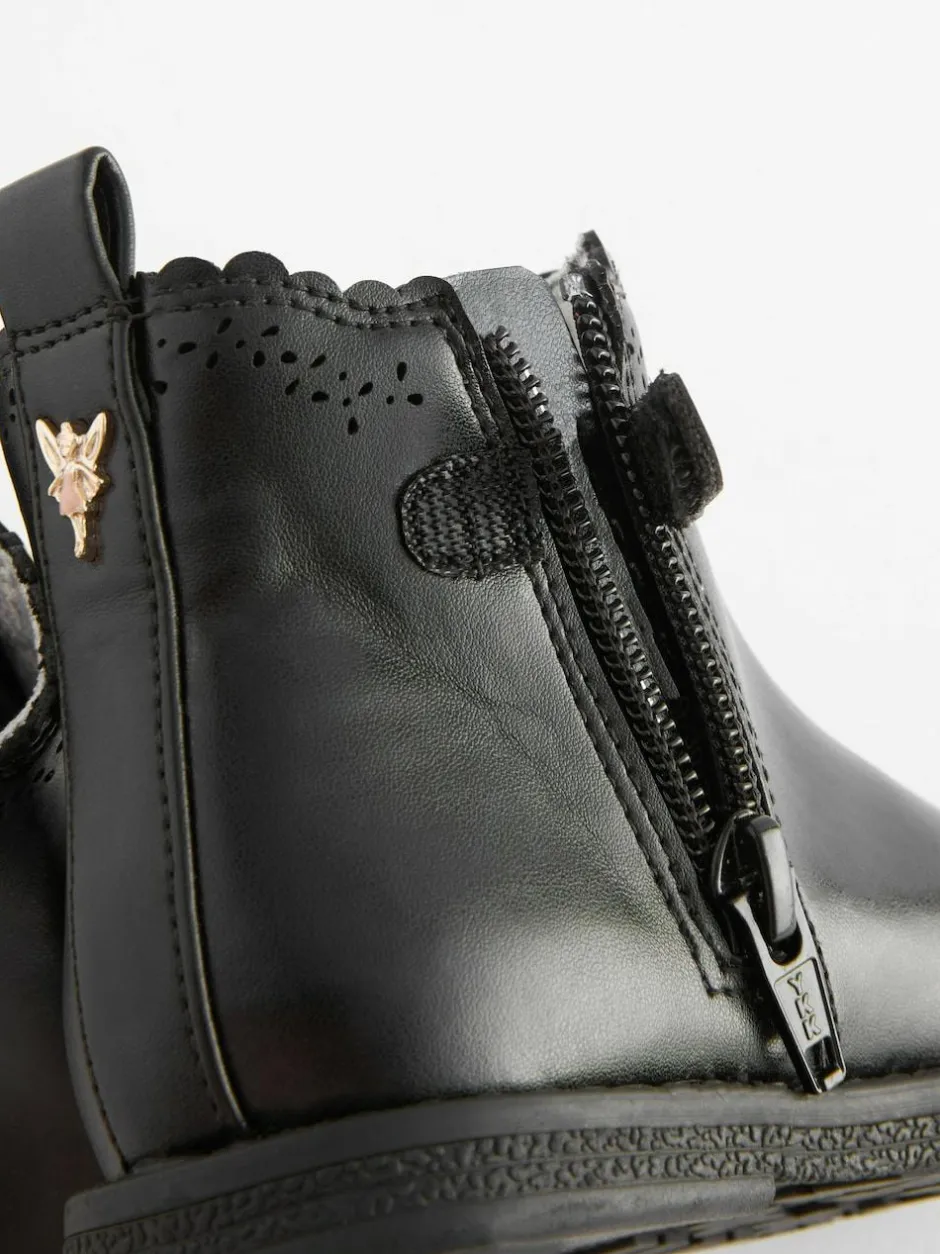 Next Wide Fit (G) Chelsea Ankle Boots Black Hot