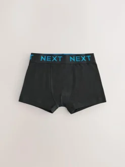 Next Black with colour waistband Trunks 10 Pack (1.5-16yrs) Hot
