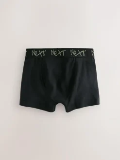 Next Black with Grafitti Waistband Trunks 5 Pack (1.5-16yrs) Discount