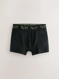 Next Black with Grafitti Waistband Trunks 5 Pack (1.5-16yrs) Discount
