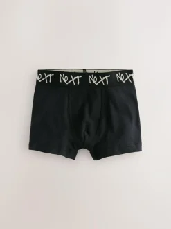 Next Black with Grafitti Waistband Trunks 5 Pack (1.5-16yrs) Discount