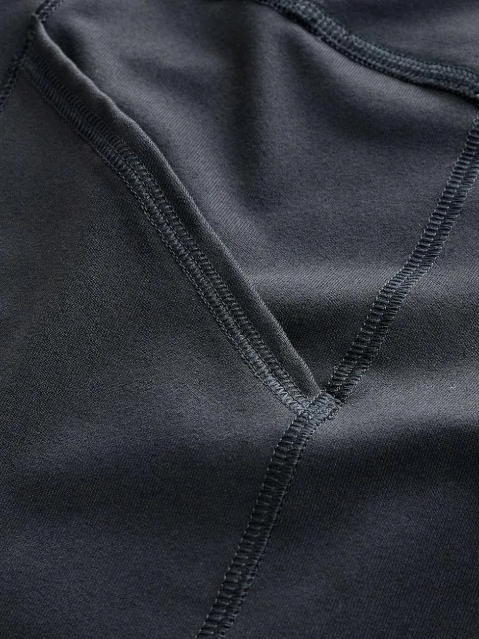 Next Sports Dry Tech Tummy Control Shorts Black With Pockets Sale