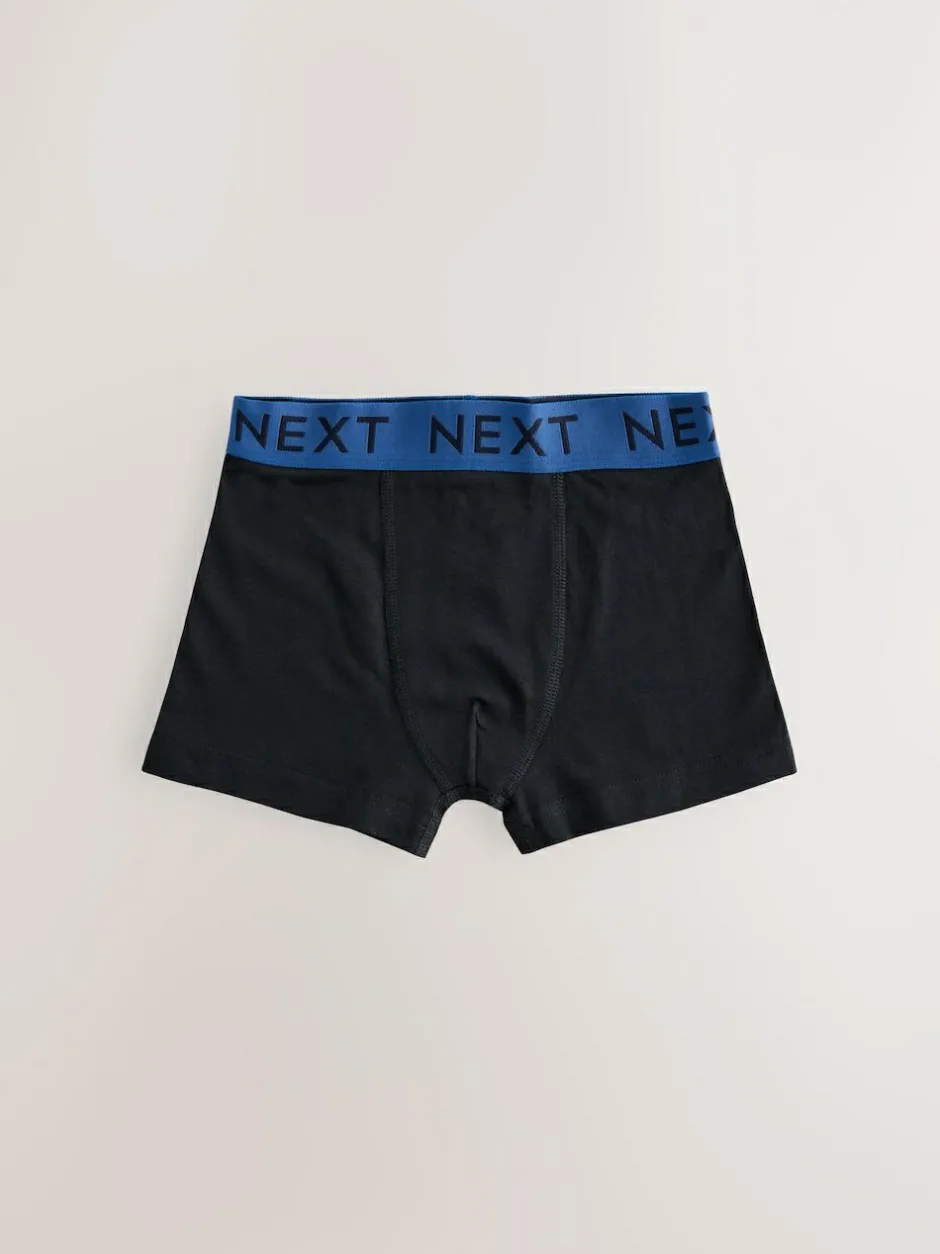 Next Black with Varsity Waistband Trunks 10 Pack (1.5-16yrs) Discount