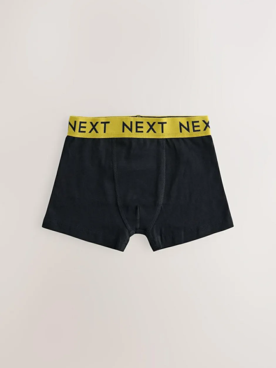 Next Black with Varsity Waistband Trunks 10 Pack (1.5-16yrs) Discount