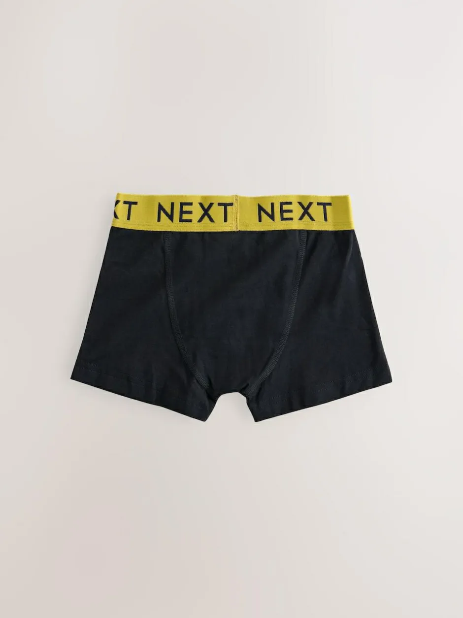 Next Black with Varsity Waistband Trunks 10 Pack (1.5-16yrs) Discount