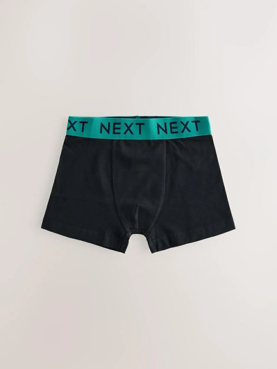 Next Black with Varsity Waistband Trunks 10 Pack (1.5-16yrs) Discount