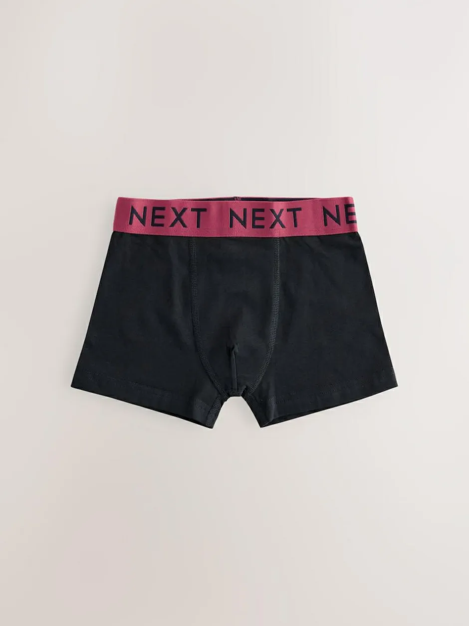 Next Black with Varsity Waistband Trunks 10 Pack (1.5-16yrs) Discount