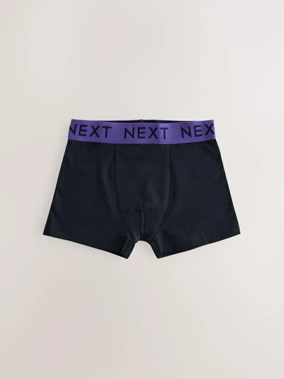 Next Black with Varsity Waistband Trunks 10 Pack (1.5-16yrs) Discount