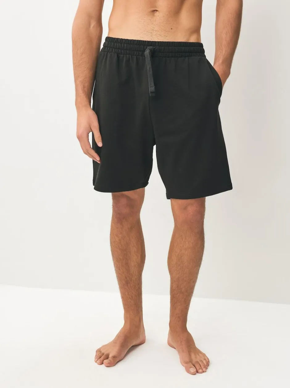 Next Loopback Soft Touch 5 Pack Joggers Shorts Black/Blue/Grey Outlet