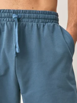 Next Loopback Soft Touch 5 Pack Joggers Shorts Black/Blue/Grey Outlet