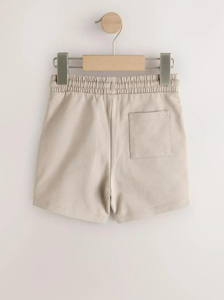 Next Jersey Shorts 3 Pack (3mths-7yrs) Black/Cement/ Grey Sale