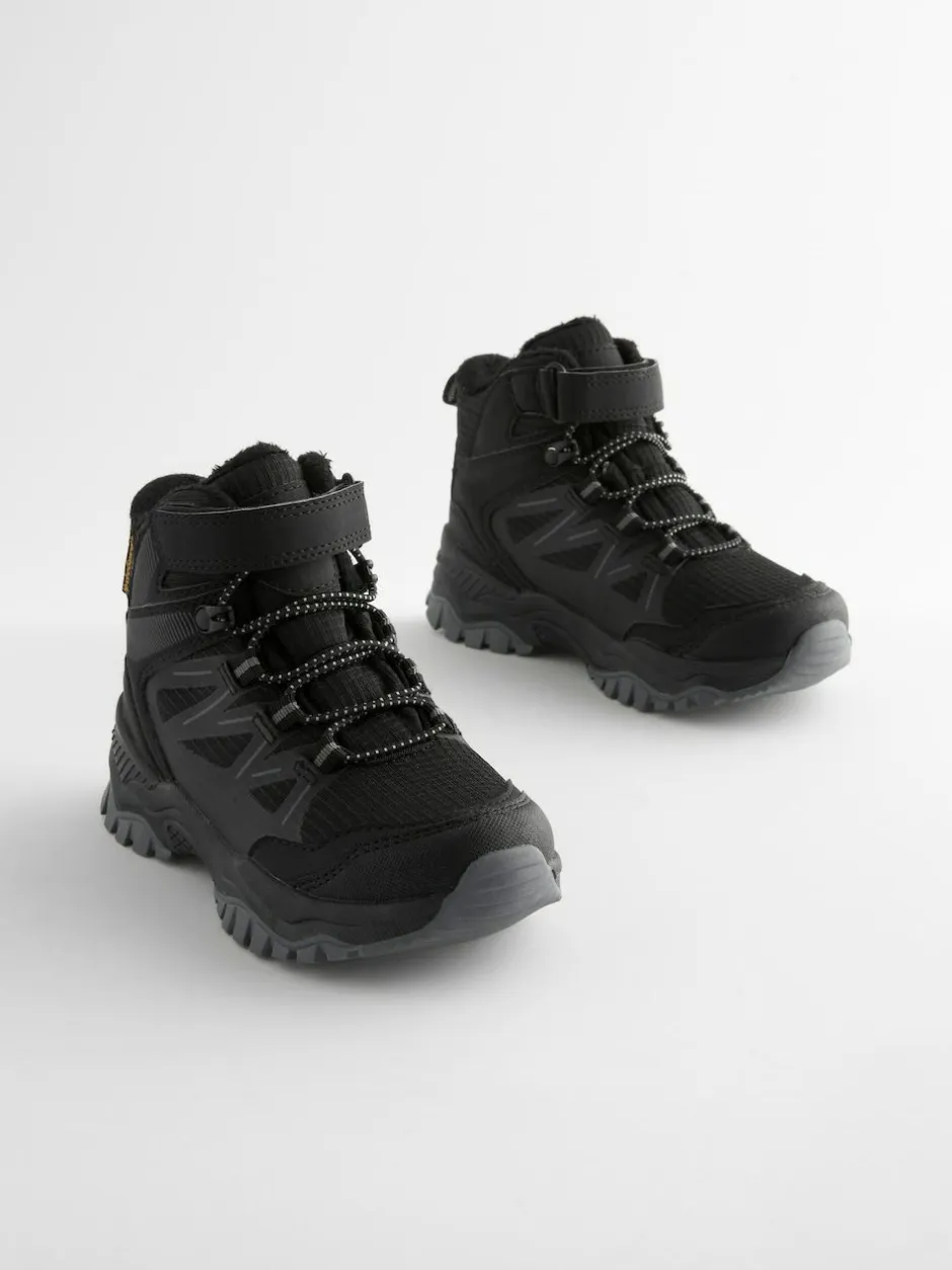 Next Waterproof Walking Boots Black/Grey Online