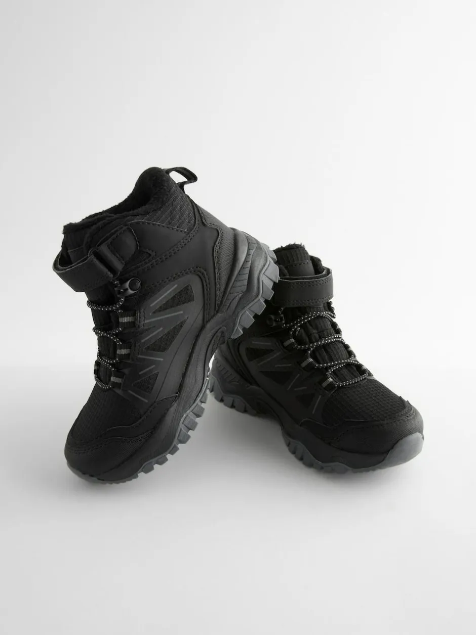 Next Waterproof Walking Boots Black/Grey Online