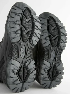 Next Waterproof Walking Boots Black/Grey Online