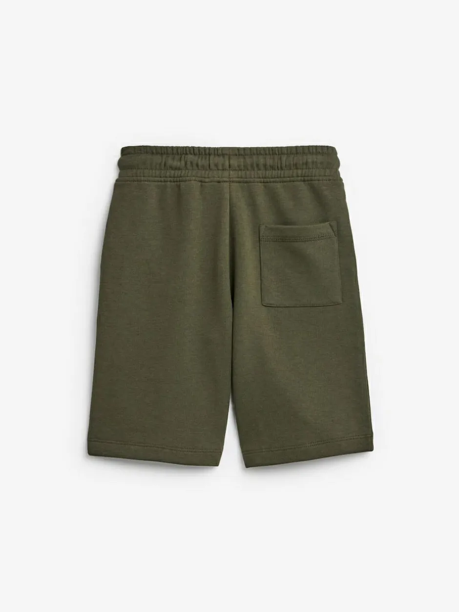 Next Basic Shorts (3-16yrs) Black/Khaki Green Hot
