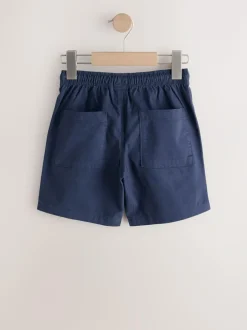 Next 2 Pack Shorts (3-16yrs) Black/Navy Outlet