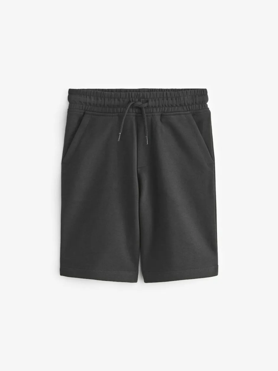 Next Regular Fit Basic Shorts (3-16yrs) Black/Navy Blue Online