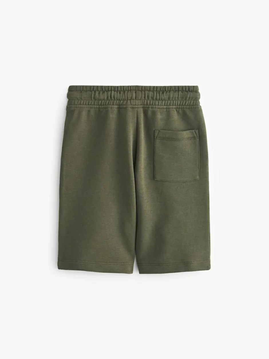 Next Regular Fit Basic Shorts (3-16yrs) Black/Navy Blue Online