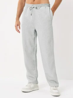 Next Brushback Heavyweight 3 Pack Joggers Black/Navy Blue/Grey Marl Outlet