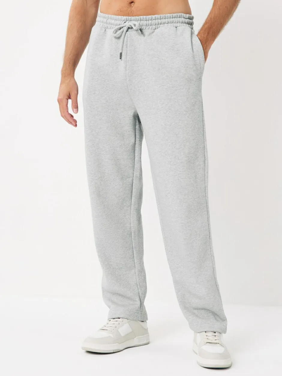 Next Brushback Heavyweight 3 Pack Joggers Black/Navy Blue/Grey Marl Outlet