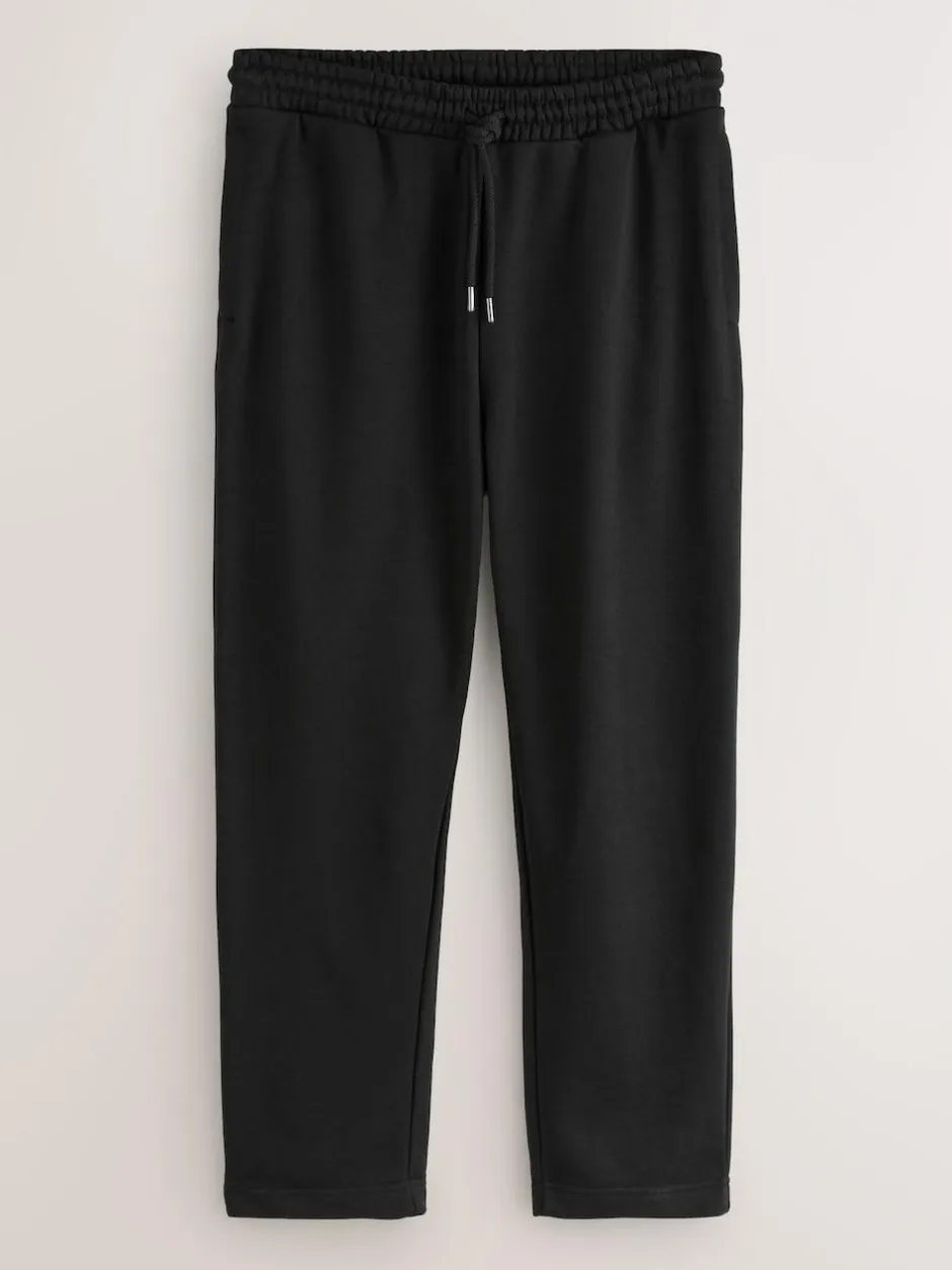Next Brushback Heavyweight 3 Pack Joggers Black/Navy Blue/Grey Marl Outlet