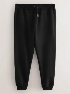 Next Slim Fit Cotton Rich Jersey Joggers 3 Pack Black/Navy Blue/Grey Online
