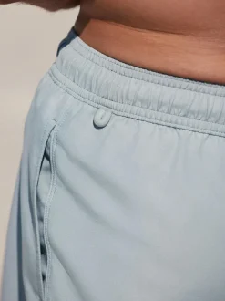Next Essential Swim Shorts 4 Pack Black/Navy Blue/Light Blue/Grey Online