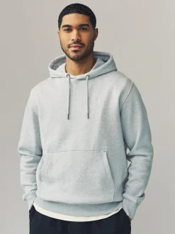 Next Black/Navy/Grey Marl Jersey Hoodies 3 Pack