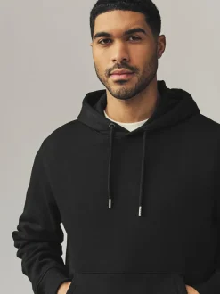 Next Black/Navy/Grey Marl Jersey Hoodies 3 Pack