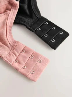 Next DD-G Lace Non Pad Full Cup Bras 2 Pack Black/Pink Sale