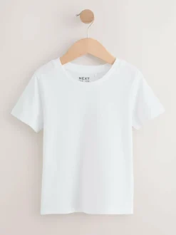 Next 3 Pack T-Shirts (3-16yrs) Black/White Hot