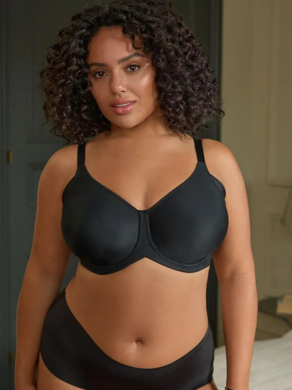 Next F-K Cup Under Arm Smoothing Non Pad Wired Minimising Ultimate Comfort Bras 2 Pack Black/White Discount