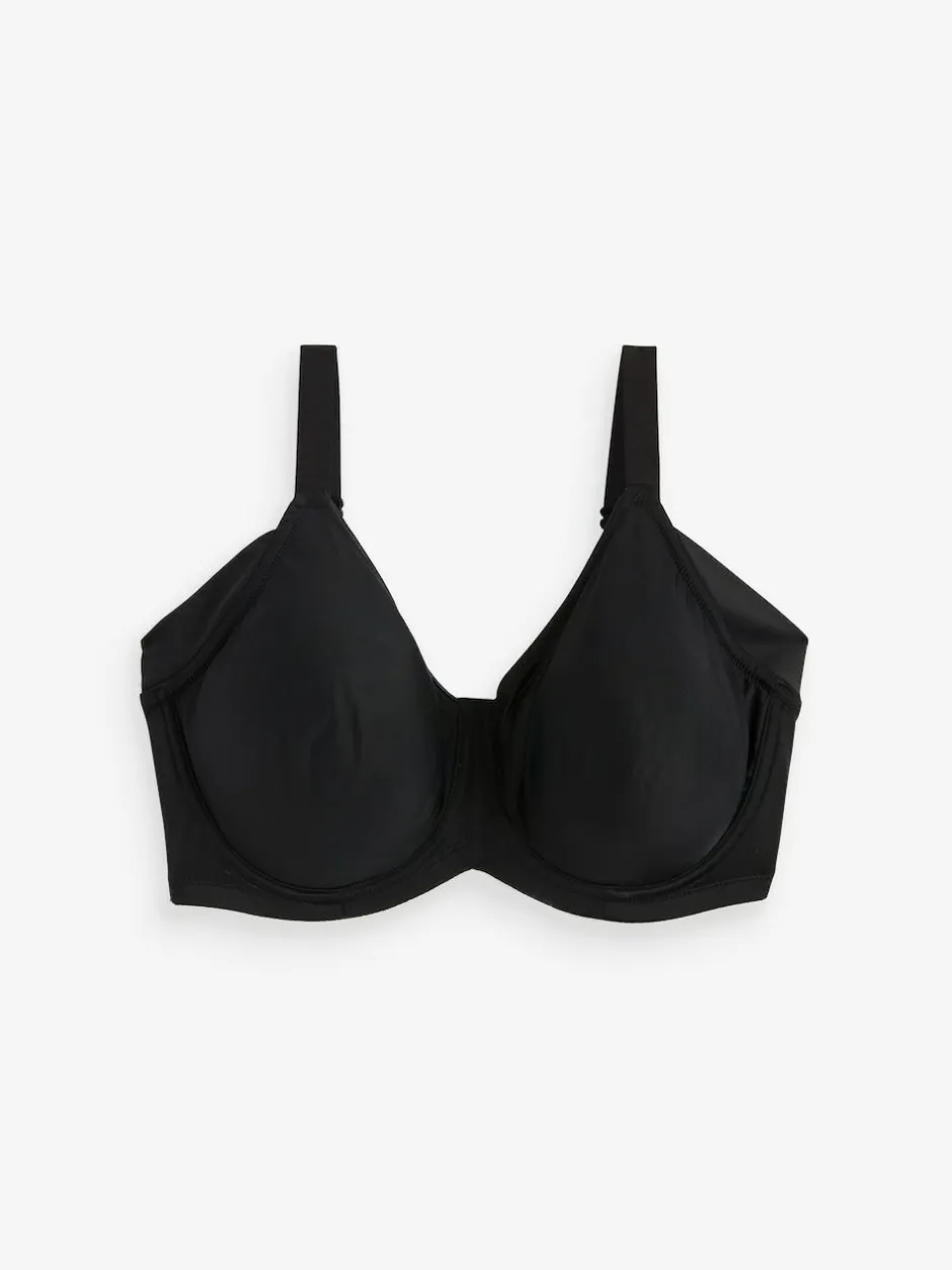 Next F-K Cup Under Arm Smoothing Non Pad Wired Minimising Ultimate Comfort Bras 2 Pack Black/White Discount