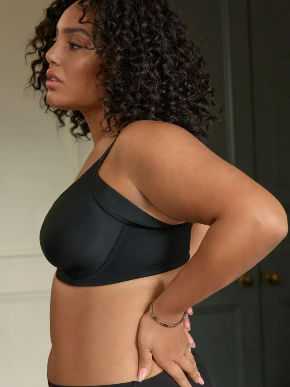 Next F-K Cup Under Arm Smoothing Non Pad Wired Minimising Ultimate Comfort Bras 2 Pack Black/White Discount