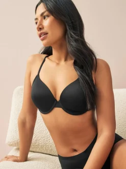 Next Black/White Full Cup A-E Smoothing Ultimate Comfort Bras 2 Pack Sale
