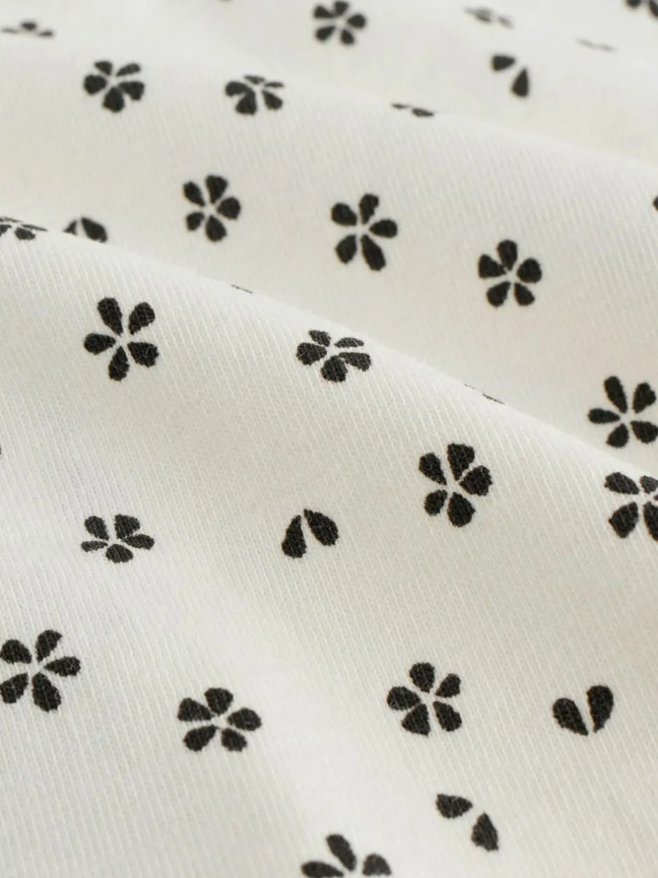 Next Print Hipster Briefs 5 Pack (2-16yrs) Black/White