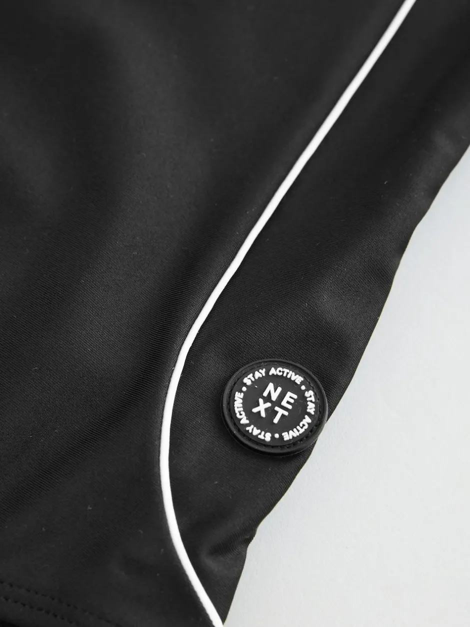 Next Racerback Swimsuit (3-16yrs) Black/White New