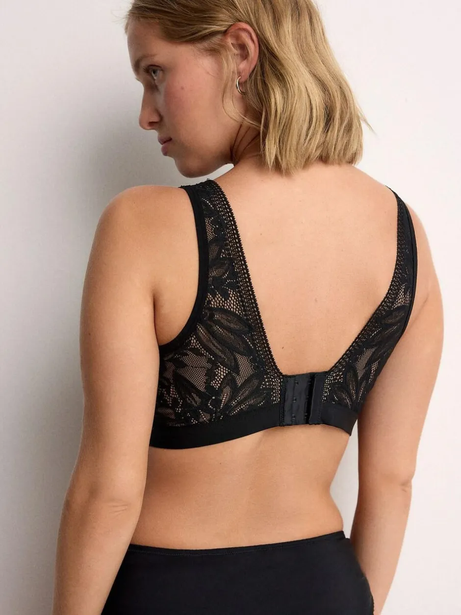 Next Black/White Total Support Non Pad Wire Ultimate Comfort Bras 2 Pack Best