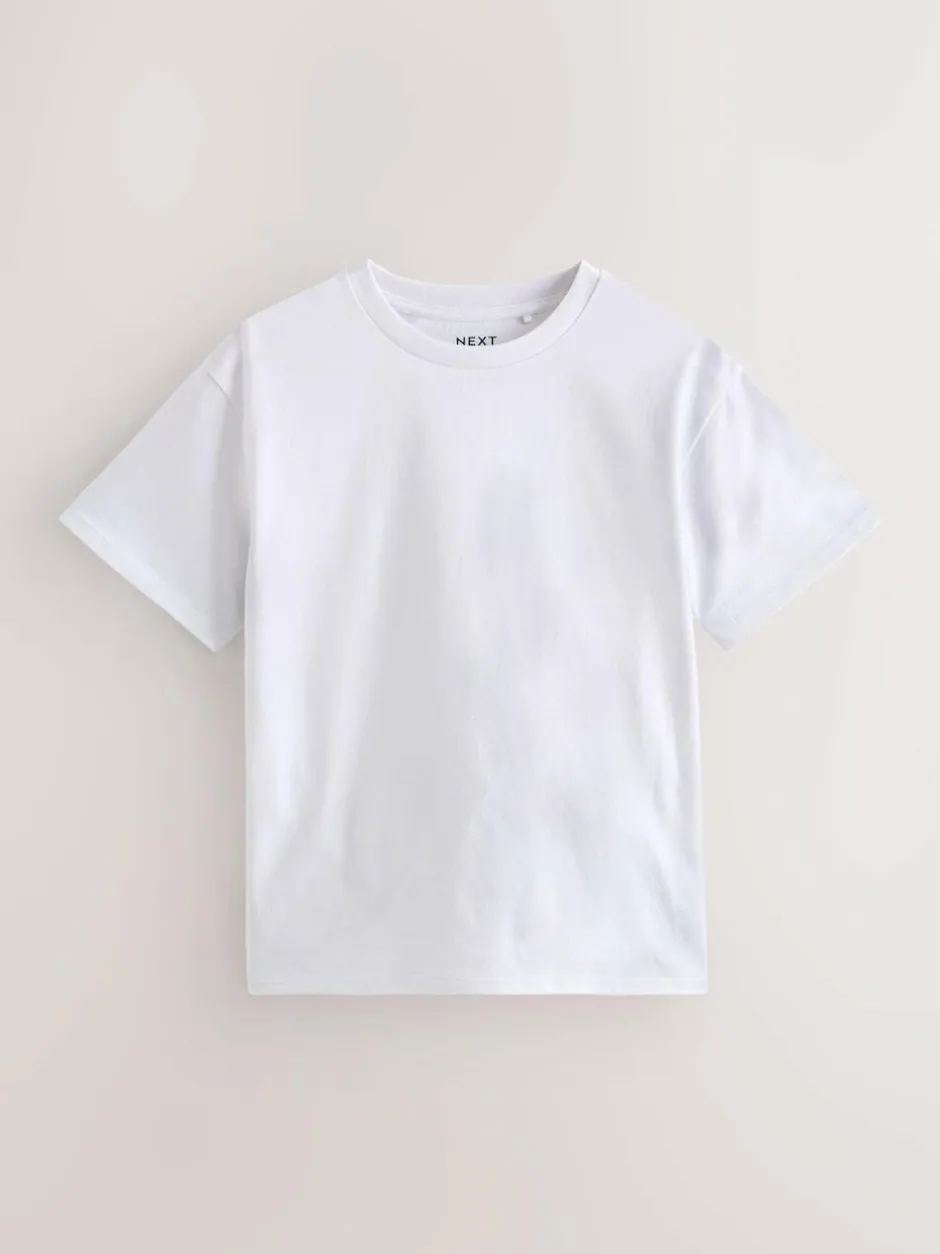 Next Black/White/Grey Oversized T-Shirts 3 Pack (3-16yrs) Sale