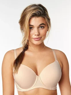 Next Black/White/Pastel Rose Nude Pad Full Cup DD+ Cotton Blend Ultimate Comfort Bras 3 Pack New