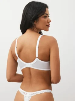 Next Total Support Full Cup Lace Ultimate Comfort Bras 3 Pack Black/White/Praline Nude Sale