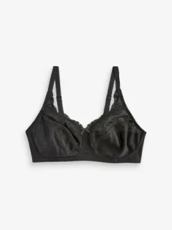 Next Total Support Full Cup Lace Ultimate Comfort Bras 3 Pack Black/White/Praline Nude Sale