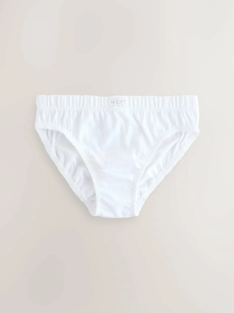 Next 100% Cotton Briefs 7 Pack (1.5-16yrs) Blue Sale