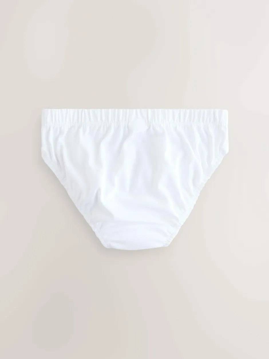 Next 100% Cotton Briefs 7 Pack (1.5-16yrs) Blue Sale