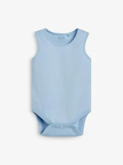 Next Blue 7 Pack Baby Vest Bodysuits Best