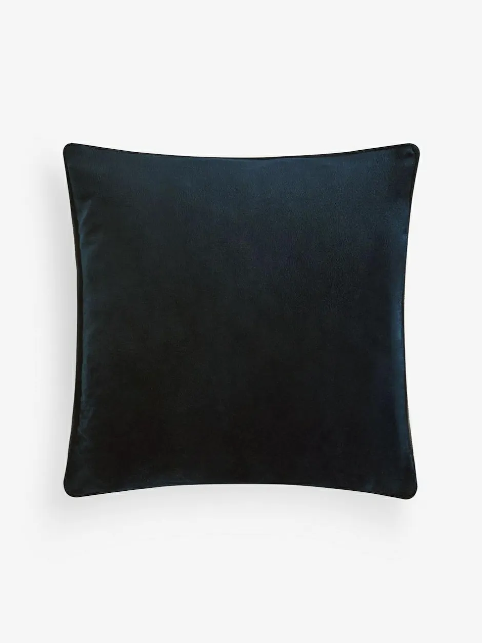 Next Blue 30 X 30cm Embroidered Universe Slogan Cushion Clearance